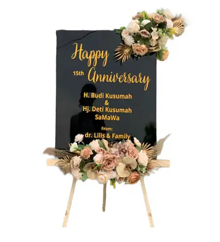 Papan Bunga Akrilik tandes surabaya