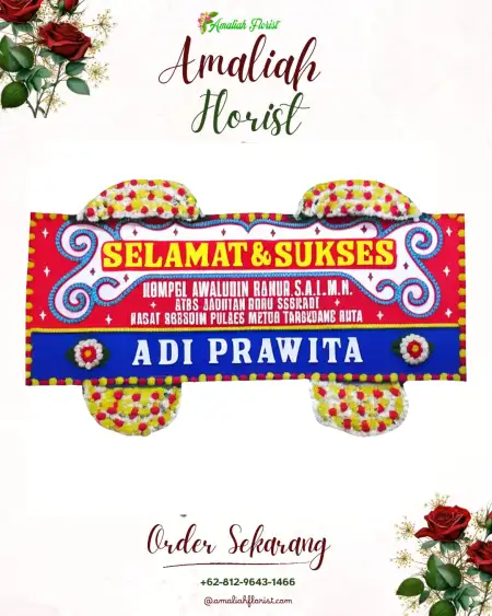 Papan Bunga Ucapan Selamat tandes surabaya